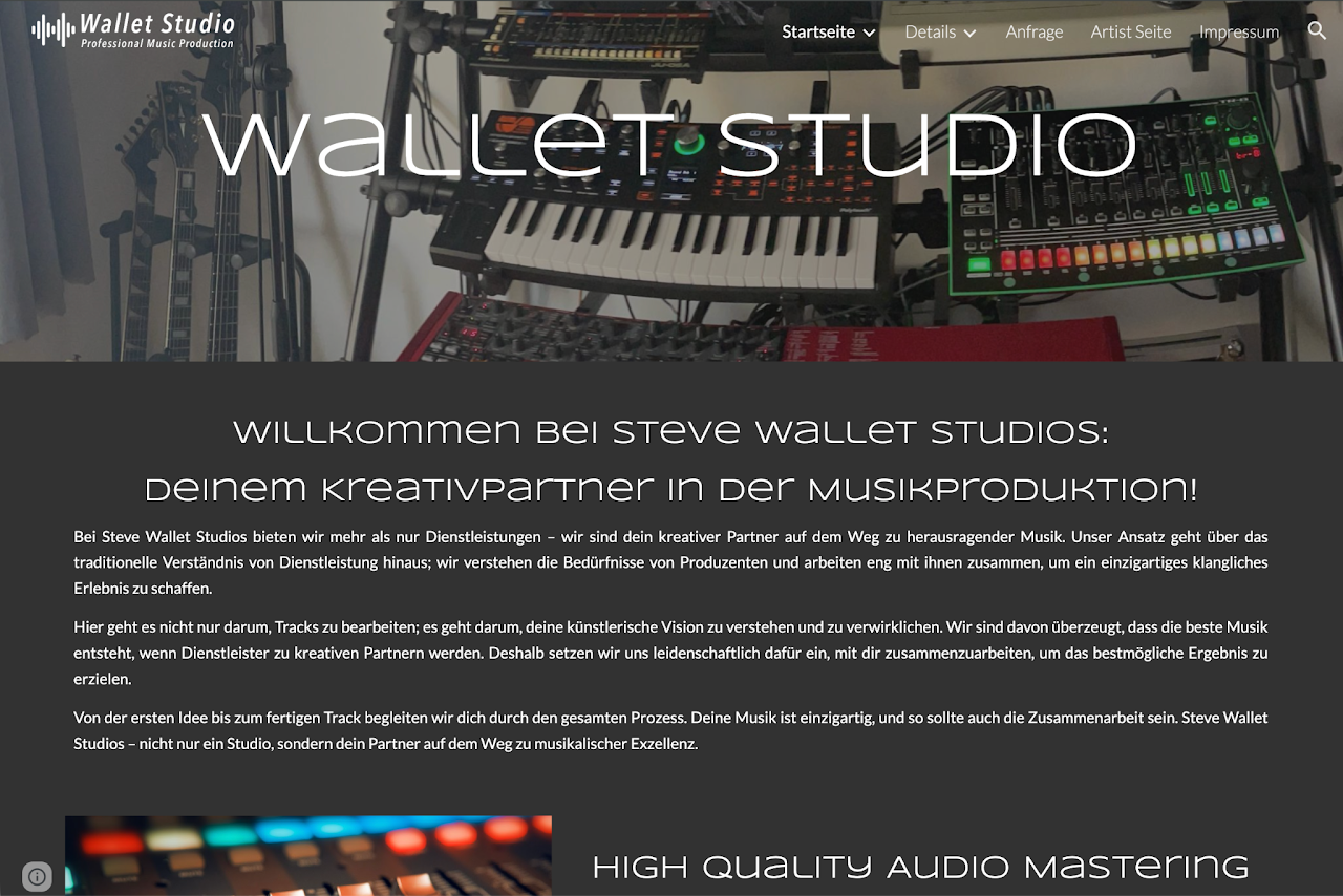 Steve Wallet Studio